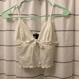 White crop top | super cute and comfy !